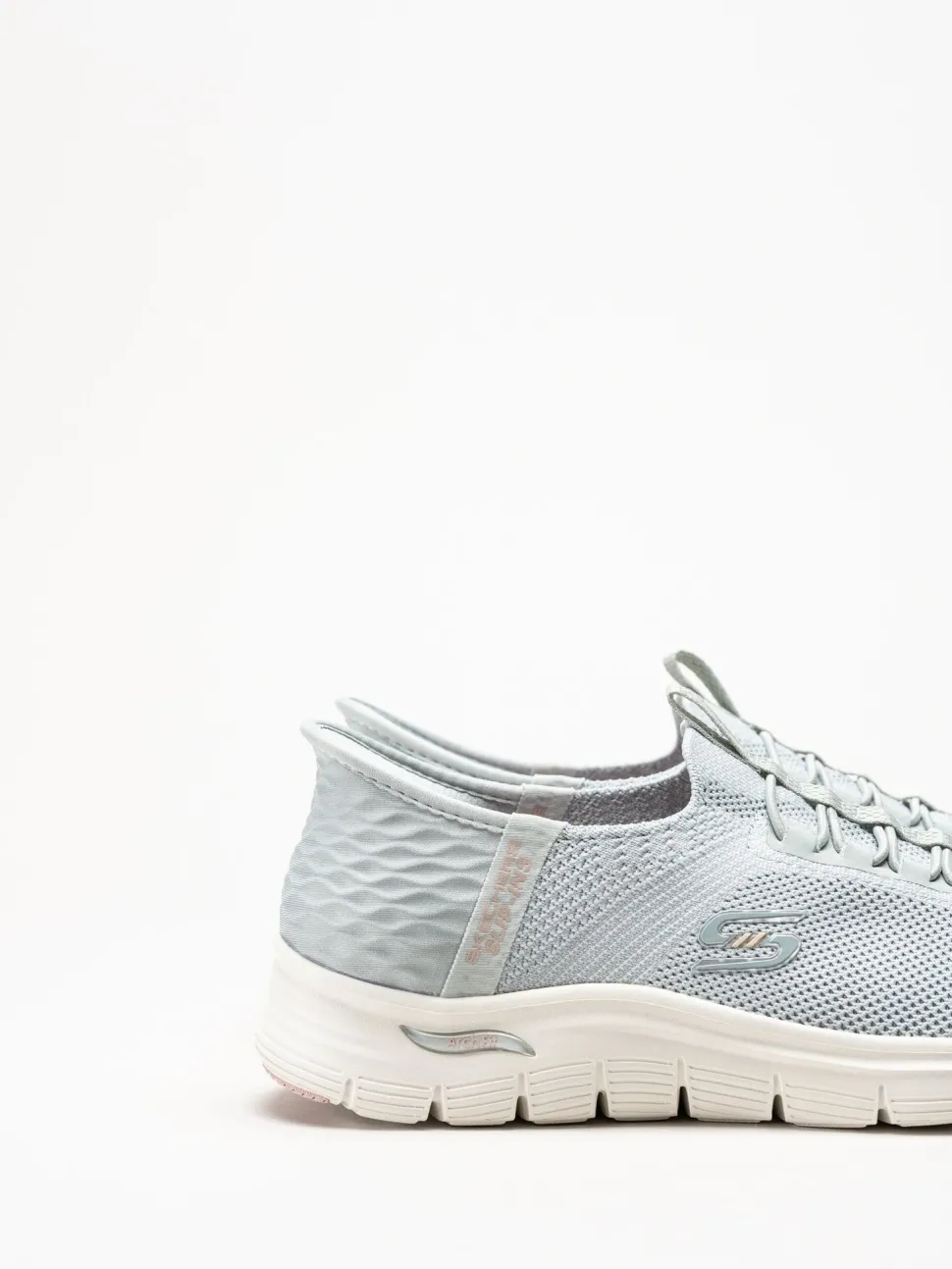 Skechers - Arch Fit Vista - Ljusgröna slip-ins sneakers