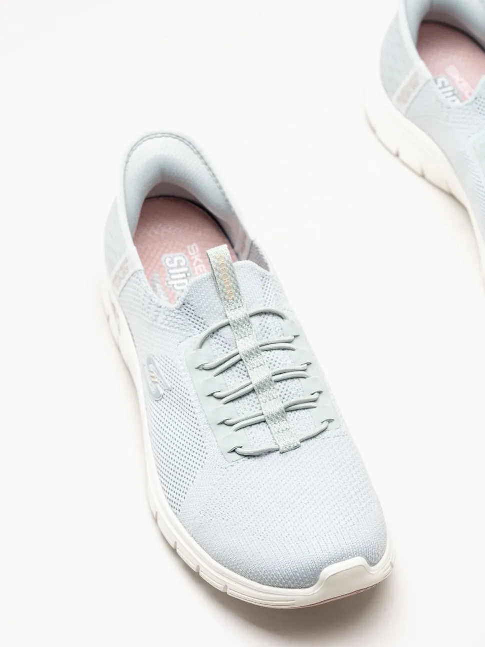 Skechers - Arch Fit Vista - Ljusgröna slip-ins sneakers