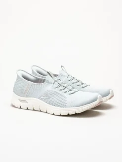 Skechers - Arch Fit Vista - Ljusgröna slip-ins sneakers