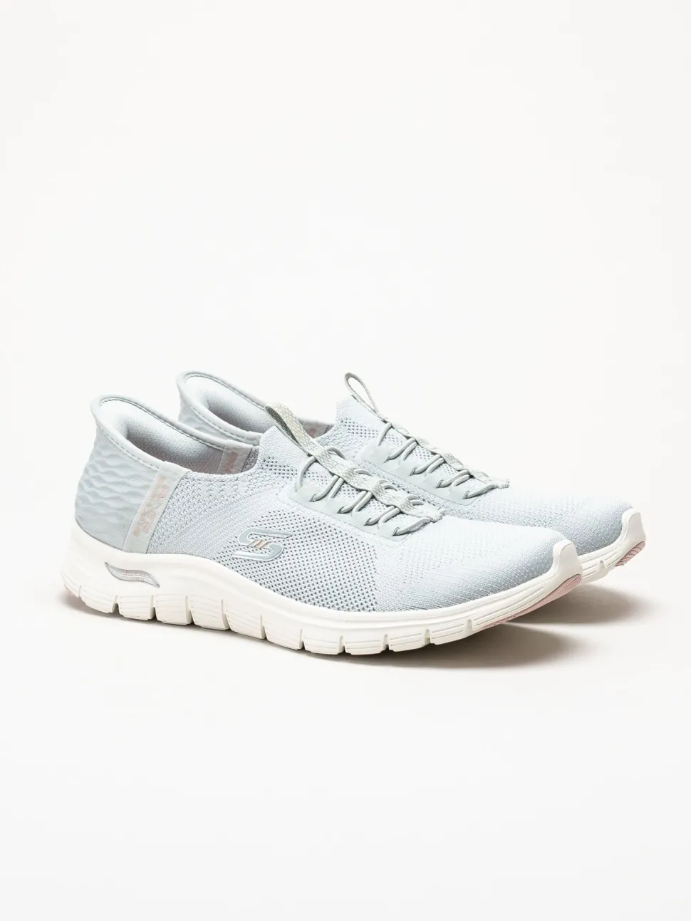 Skechers - Arch Fit Vista - Ljusgröna slip-ins sneakers