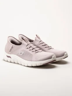 Skechers - Arch Fit Vista - Ljuslila slip-ins sneakers i mesh