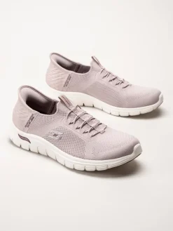 Skechers - Arch Fit Vista - Ljuslila slip-ins sneakers i mesh
