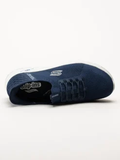 Skechers - Arch Fit Vista - Marinblå slip-ins sneakers