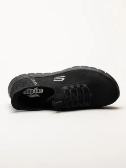 Skechers - Arch Fit Vista - Svarta slip-ins sneakers