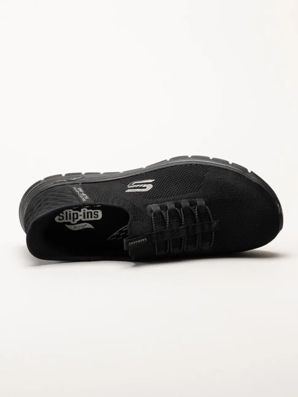 Skechers - Arch Fit Vista - Svarta slip-ins sneakers