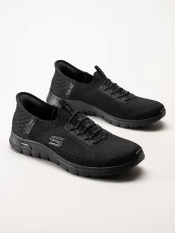 Skechers - Arch Fit Vista - Svarta slip-ins sneakers