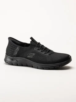 Skechers - Arch Fit Vista - Svarta slip-ins sneakers