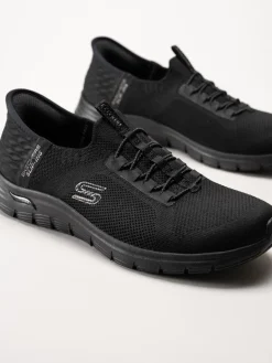 Skechers - Arch Fit Vista - Svarta slip-ins sneakers