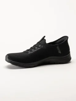 Skechers - Arch Fit Vista - Svarta slip-ins sneakers
