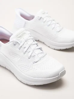 Skechers - Arch Fit 2.0 - Vita slip-ins sneakers i mesh