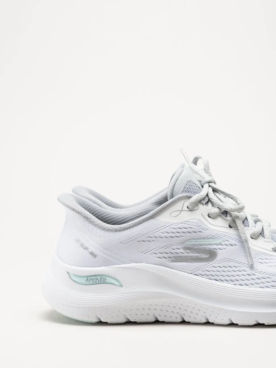 Skechers - Arch Fit 2.0 - Vita slip-ins sneakers i mesh