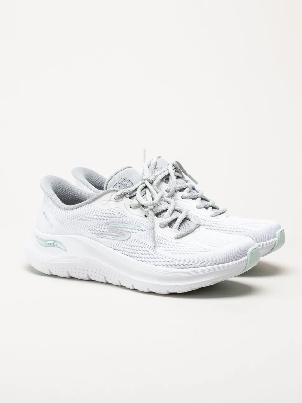 Skechers - Arch Fit 2.0 - Vita slip-ins sneakers i mesh