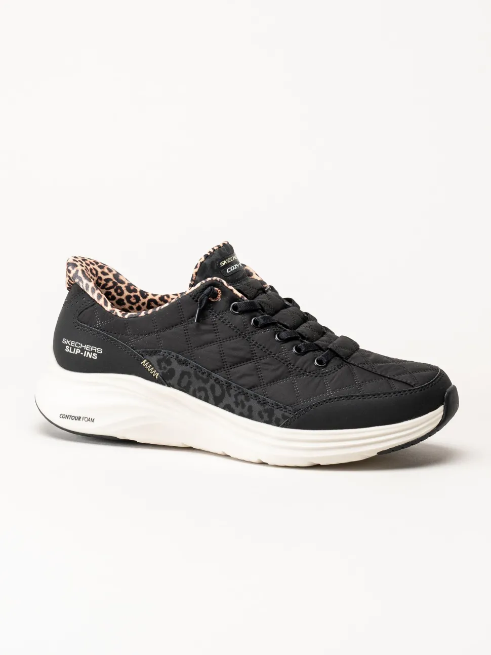Skechers - Contour Foam - Cozy - Svarta sneakers
