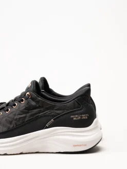 Skechers - Contour Foam Golden Hour - Svarta slip-ins sneakers