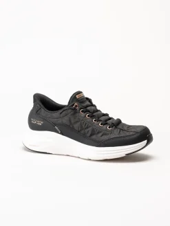 Skechers - Contour Foam Golden Hour - Svarta slip-ins sneakers