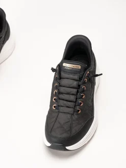 Skechers - Contour Foam Golden Hour - Svarta slip-ins sneakers