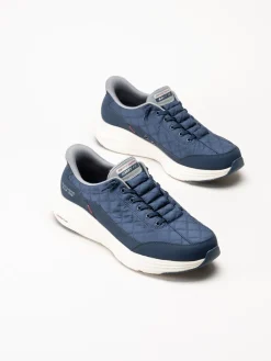 Skechers - Contour Foam - Marinblå slip-ins sneakers