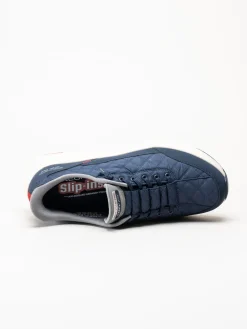 Skechers - Contour Foam - Marinblå slip-ins sneakers