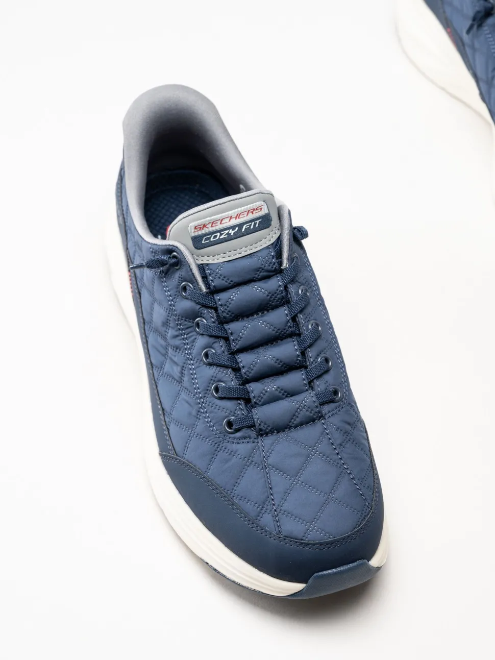 Skechers - Contour Foam - Marinblå slip-ins sneakers