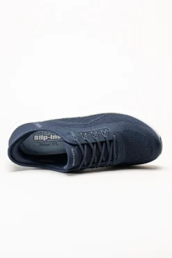 Skechers - DLux Comfort 2.0 - Supernova - Marinblå slip ins sneakers