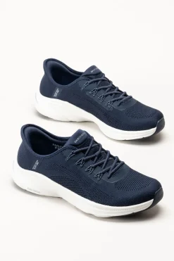 Skechers - DLux Comfort 2.0 - Supernova - Marinblå slip ins sneakers