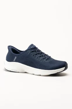 Skechers - DLux Comfort 2.0 - Supernova - Marinblå slip ins sneakers