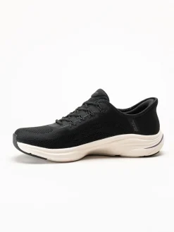 Skechers - DLux Comfort 2.0 - Svarta slip-ins sneakers