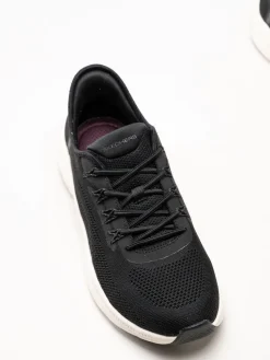 Skechers - DLux Comfort 2.0 - Svarta slip-ins sneakers