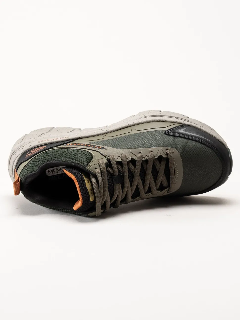 Skechers - DLux Walker 2.0 - Grailo - Gröna vattentäta promenadskor