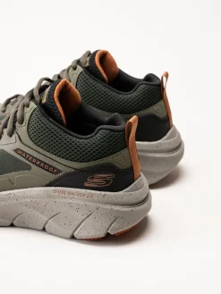 Skechers - DLux Walker 2.0 - Grailo - Gröna vattentäta promenadskor