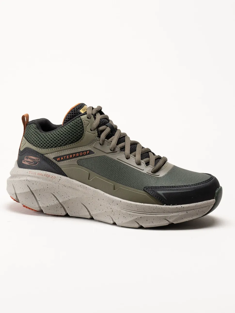 Skechers - DLux Walker 2.0 - Grailo - Gröna vattentäta promenadskor
