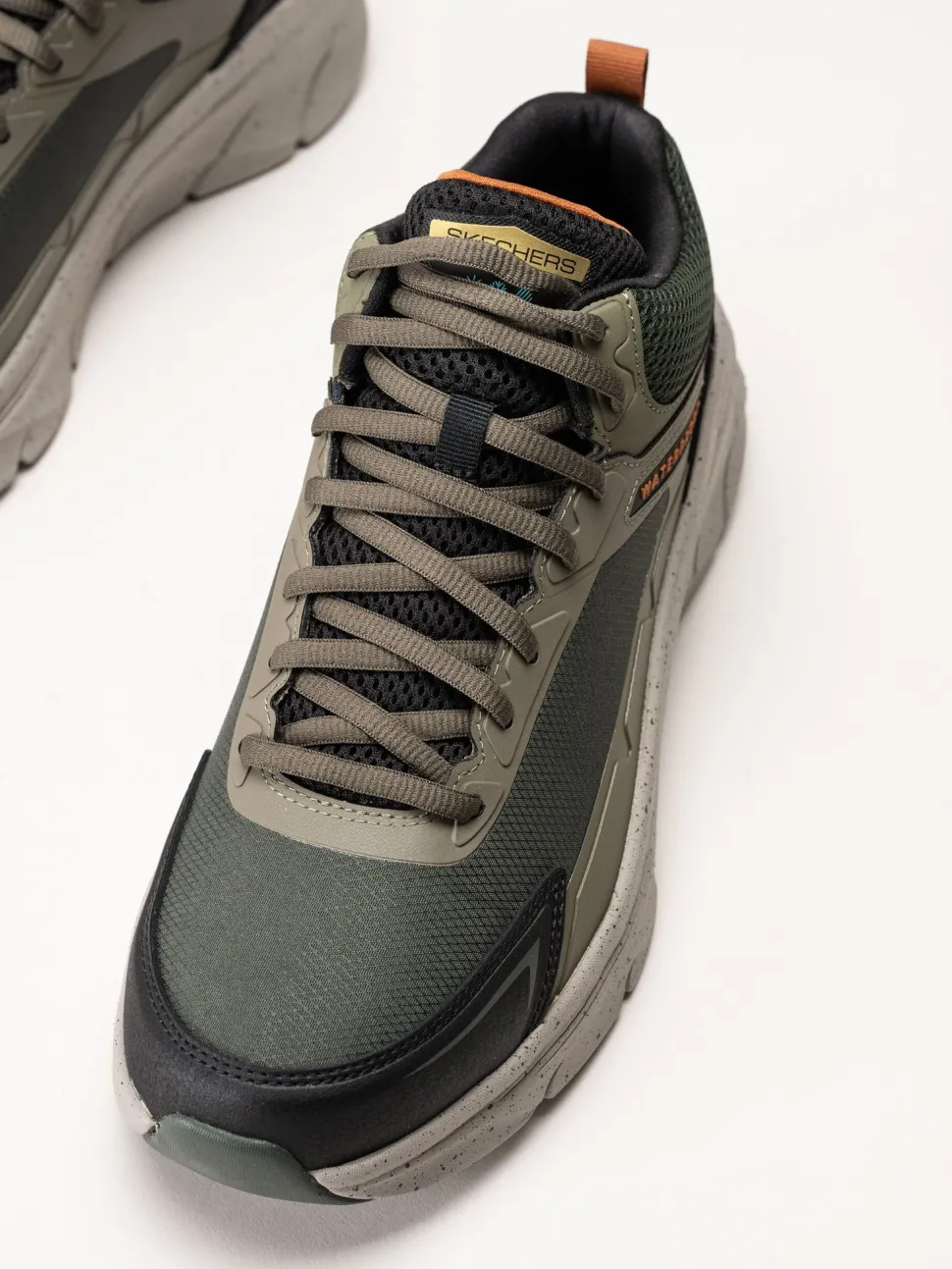 Skechers - DLux Walker 2.0 - Grailo - Gröna vattentäta promenadskor