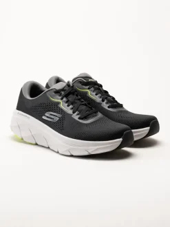 Skechers - DLux Walker 2.0 - Swave - Svarta sneakers i textil