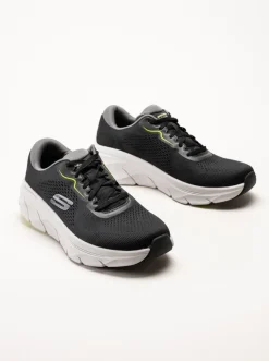 Skechers - DLux Walker 2.0 - Swave - Svarta sneakers i textil