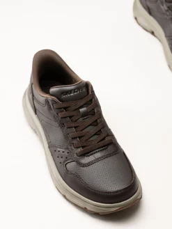 Skechers - Garza Ultra - Tyrell - Mörkbruna sneakers