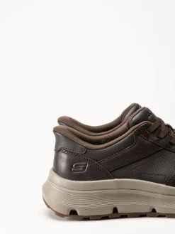 Skechers - Garza Ultra - Tyrell - Mörkbruna sneakers