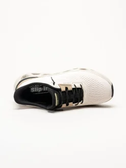 Skechers - Glide Step Altus - Beige slip-ins sneakers i mesh
