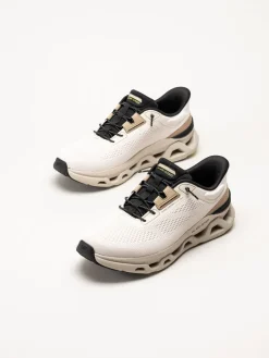 Skechers - Glide Step Altus - Beige slip-ins sneakers i mesh