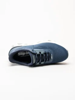 Skechers - Glide Step Altus - Marinblå sneakers i mesh