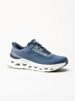 Skechers - Glide Step Altus - Marinblå sneakers i mesh
