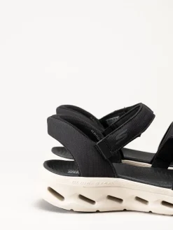 Skechers - Glide Step 2 - Svarta sandaler