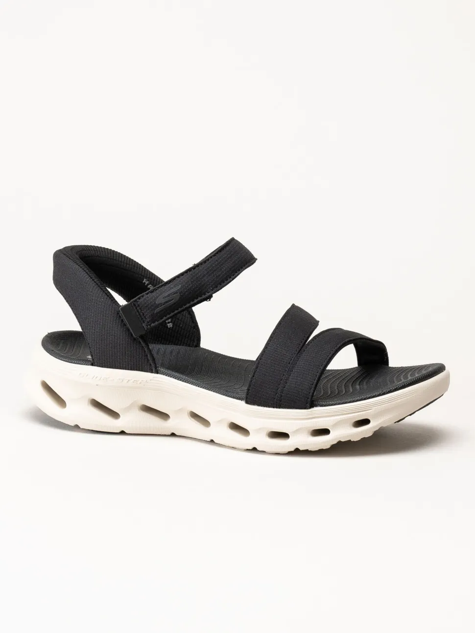 Skechers - Glide Step 2 - Svarta sandaler