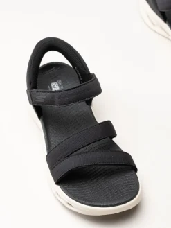 Skechers - Glide Step 2 - Svarta sandaler