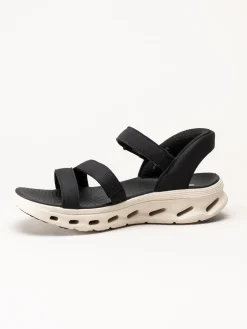 Skechers - Glide Step 2 - Svarta sandaler