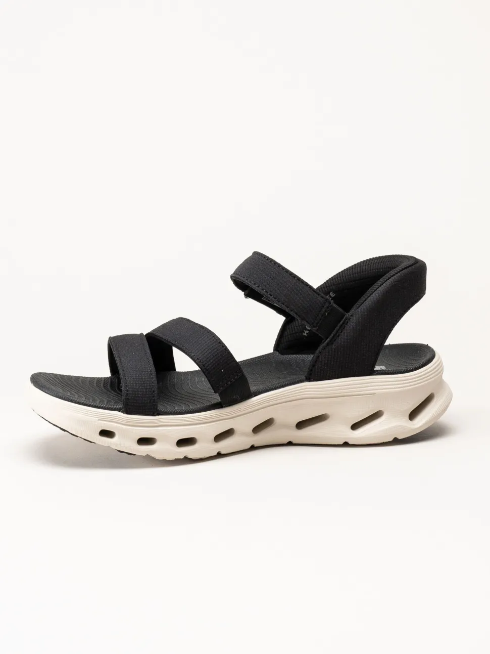 Skechers - Glide Step 2 - Svarta sandaler