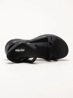Skechers - Go Walk Flex Sandal - Svarta slip in sandaler