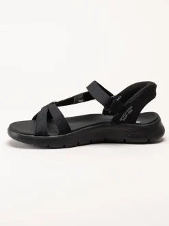Skechers - Go Walk Flex Sandal - Svarta slip in sandaler