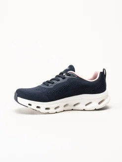 Skechers - Go Walk Glide Step 2.0 - Mörkblå sneakers i mesh