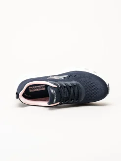 Skechers - Go Walk Glide Step 2.0 - Mörkblå sneakers i mesh