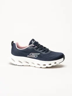 Skechers - Go Walk Glide Step 2.0 - Mörkblå sneakers i mesh